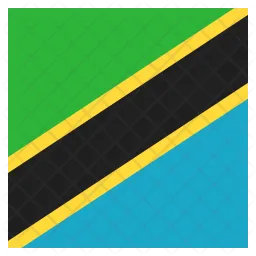 Tanzania Flag Icon