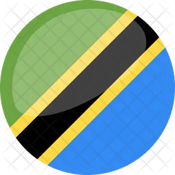 Tanzania Flag Icon