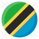 Tanzania Tanzanian Flag Icon