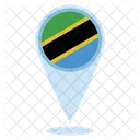 Tanzania Location  Icon