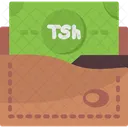 Tanzania Wallet Tanzania Shilling Icon