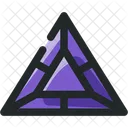 Diamond Colored Icon Icon