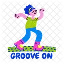 Tanzendes Mädchen  Symbol