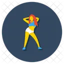 Ballett Tanzstudio Ballerina Symbol