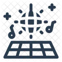 Tanzflache Abschlussball Promenade Symbol