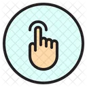 Tap Touch Finger Icon
