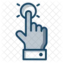 Tap Finger Tap Hand Gesture Icon