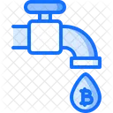 Tap Water Bitcoin Icon