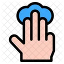 Tap Hand Hands And Gestures Icon