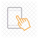 Tap Click Mobile Icon