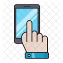 Tap Click Mobile Icon