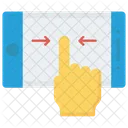 Tap Touch Swipe Icon