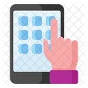 Tap Screen Hand Gesture Finger Tap Icon
