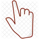 Tap Sign Forefinger First Sign Icon