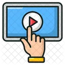 Tap Video Mobile App Mobile Video Icon