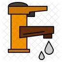 Tap Water Hand Tap Icon