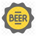 Tapa de cerveza  Icono