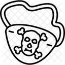 Tapa-olho de pirata  Ícone