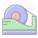 Tape Dispenser Awesome Lineal Style Iconscience And Innovation Pack Icon