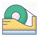 Tape Dispenser Lineal Style Iconscience And Innovation Pack Icon