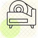 Tape Dispenser Minimal Outline Icon
