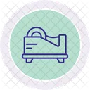 Tape Dispenser Line Icon Icon