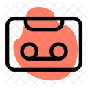Tape Cassette Measure Icon