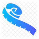 Tape Measure Centimeters Inches Icon