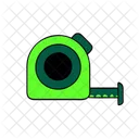 Tape Measure Construction Tool Icon