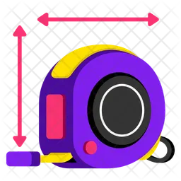 Tape Measure  Icon