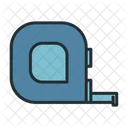 Tape Measure Distance Measurement Measuring Tool Icon
