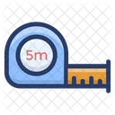 Tape Measure Meter Tape Scale Icon