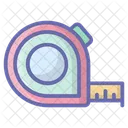 Tape Measure Measuring Tool Inches Tape Icon