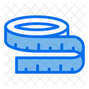 Tape Measure Meter Diet Icon