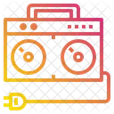 Tape Player Electric Equipment Icon
