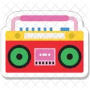 Stereo Boombox Cassette Icon