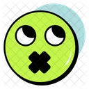 Tape Secret Smiley Emoji Expression Icon