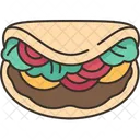 Tapiocas Crepe Pancake Symbol