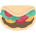 Tapiocas Crepe Pancake Icon