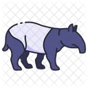 Cartoon Tapirs Icon