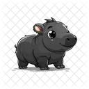 動物、哺乳類、豚 アイコン