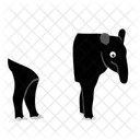 Tapir Animal Mammal Icon