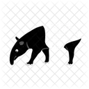 Tapir Animal Mammal Icon