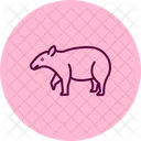 Tapir Animal Wildlife Icon