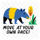 Tapir Own Peace Animal Icon