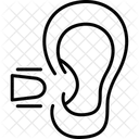 Tapon Para Los Oidos Bloquear Escuchar Icon