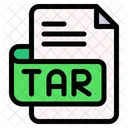 Tar File Type File Format Icon