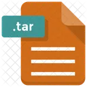 Tar File Document Icon