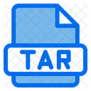 Tar Document File Format Icon