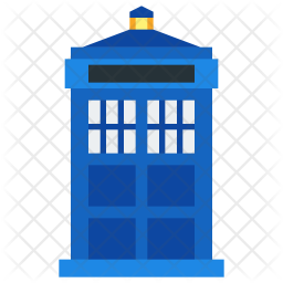 tardis icon of flat style available in svg png eps ai icon fonts tardis icon